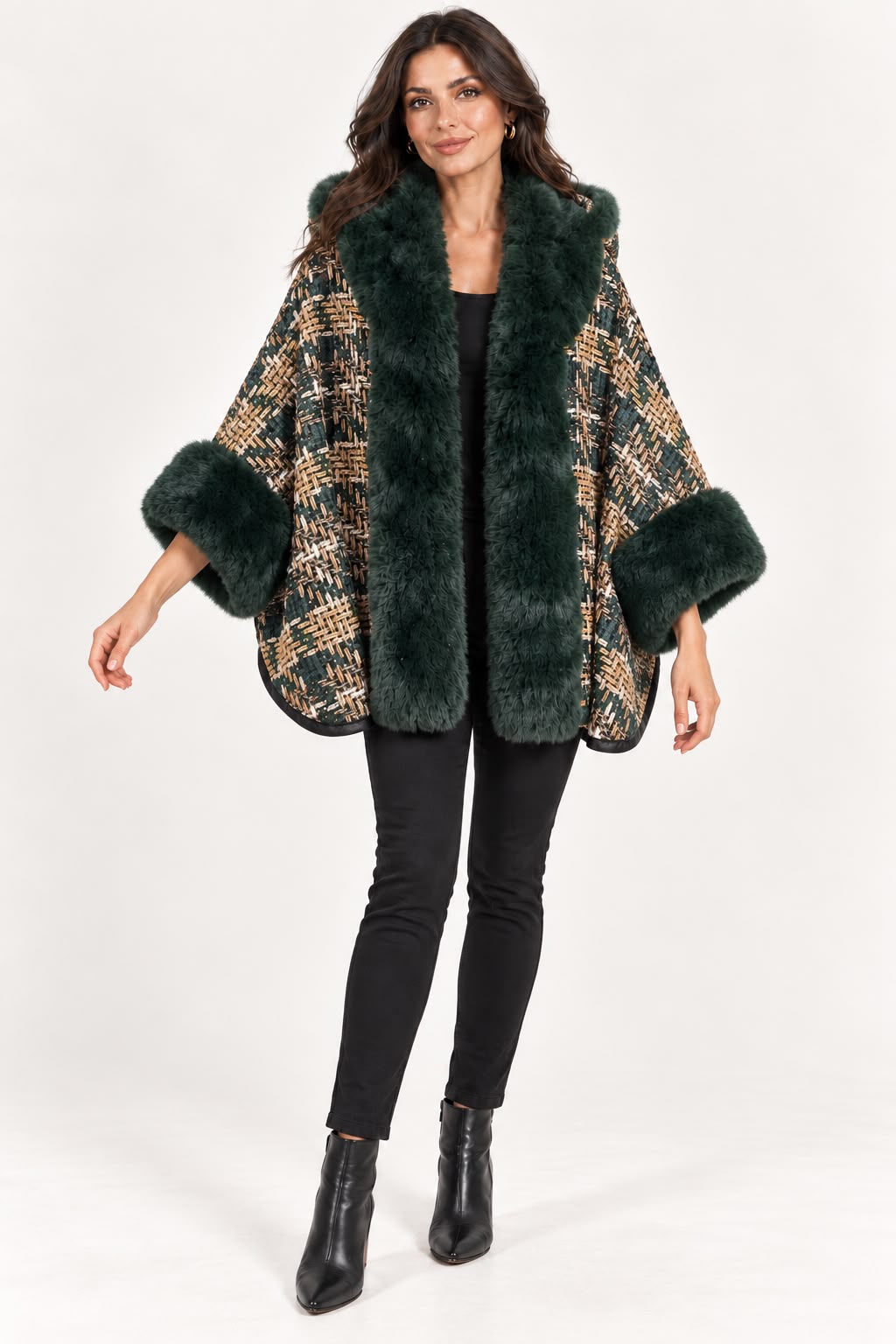 Mantella Alaska con Cappuccio