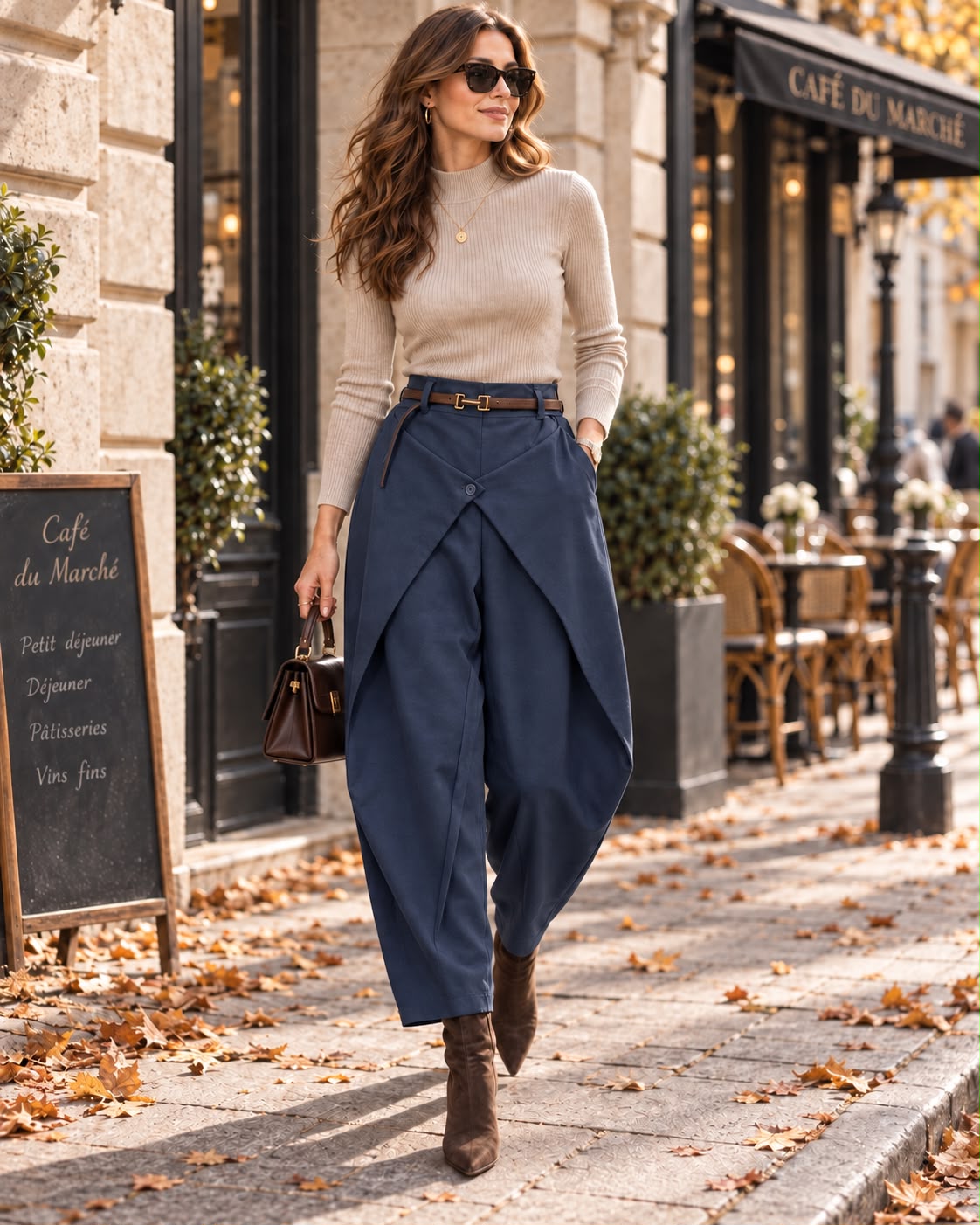 Pantalone Balloon a Portafoglio