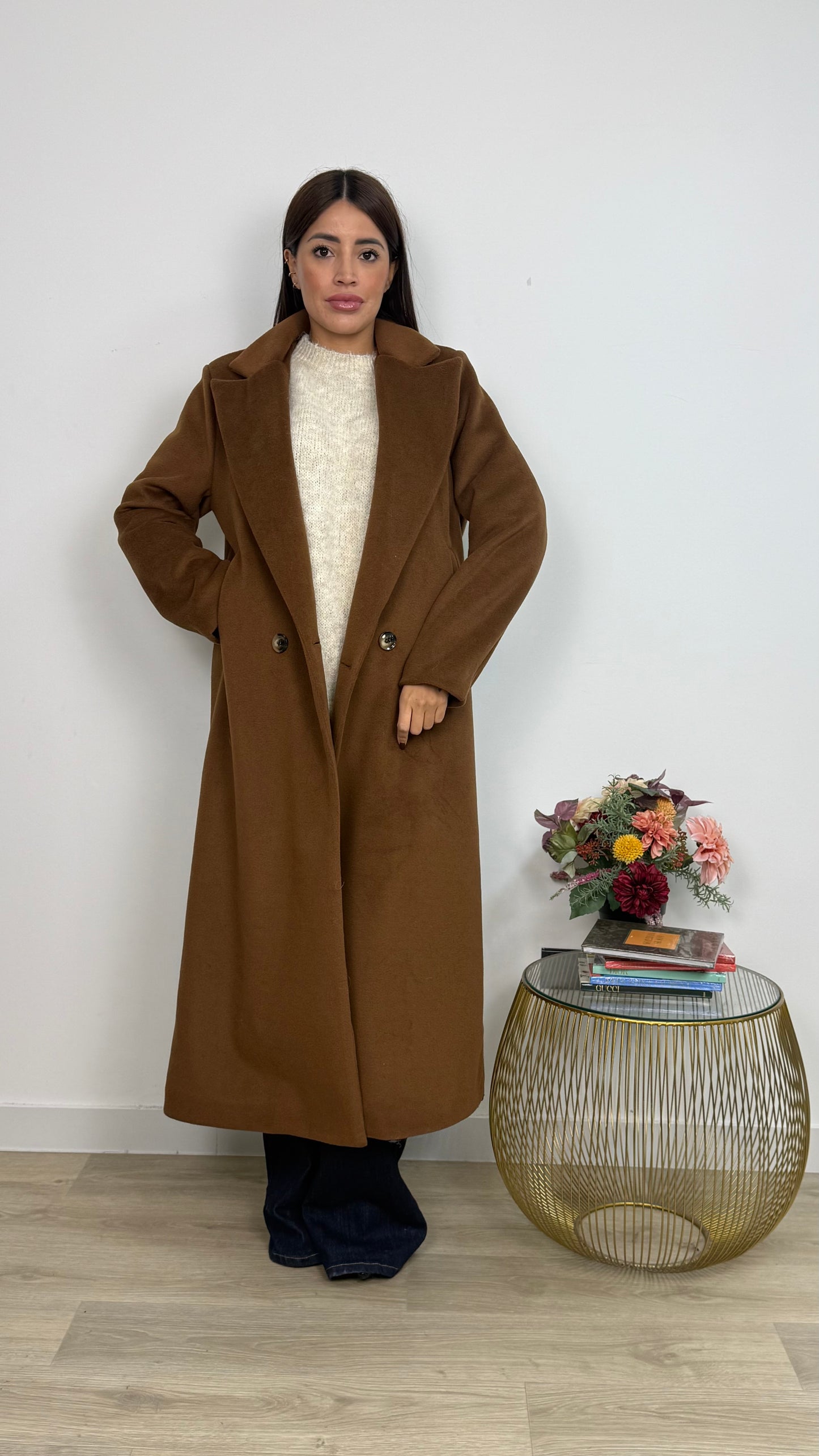 Cappotto Lungo Foderato