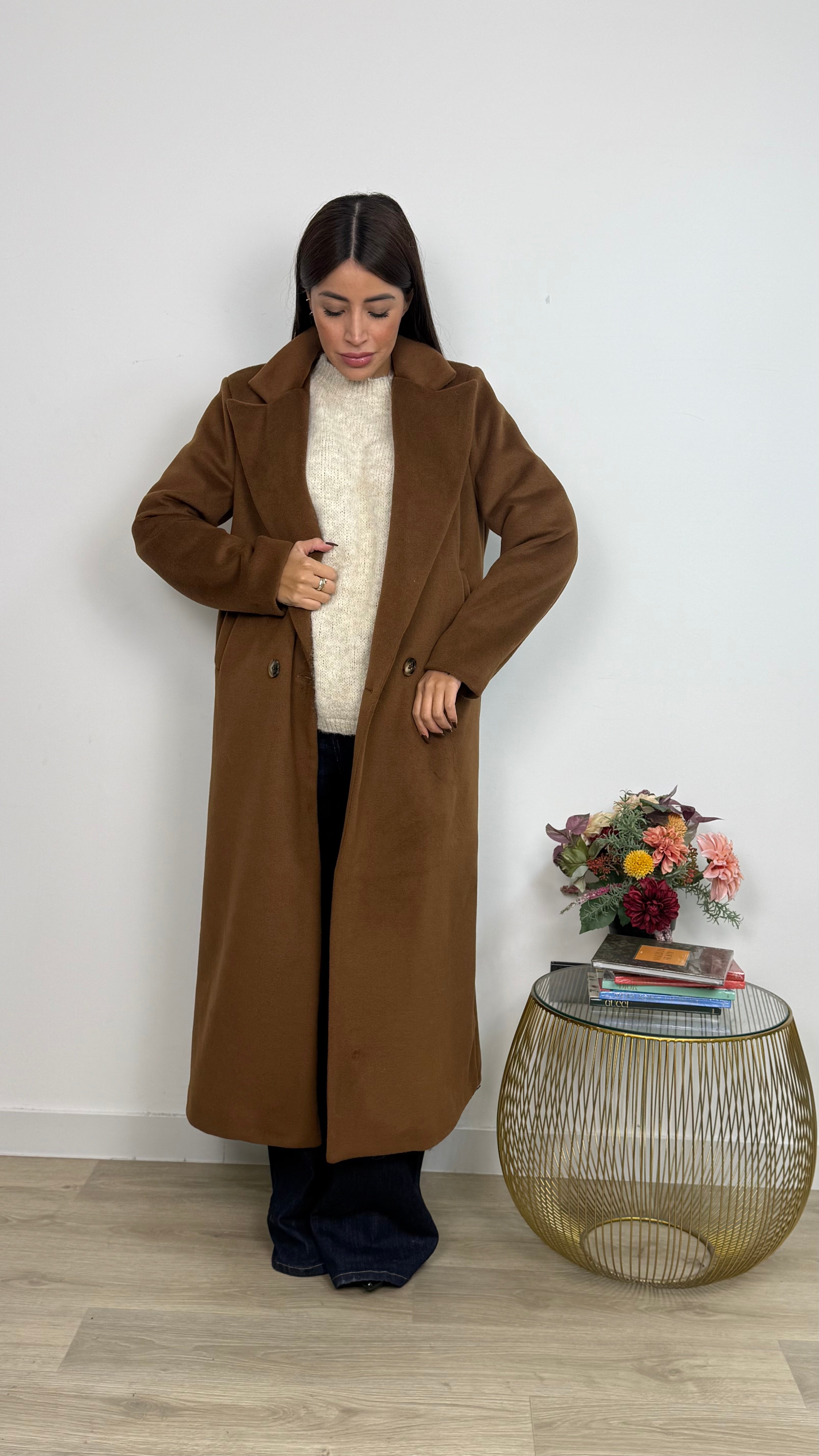 Cappotto Lungo Foderato