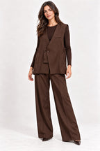 Gilet Chiusura Assimetrica