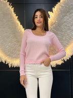 Maglioncino Sweetheart Scollo a V