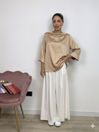 Maglia Scollo ad Anello in Raso
