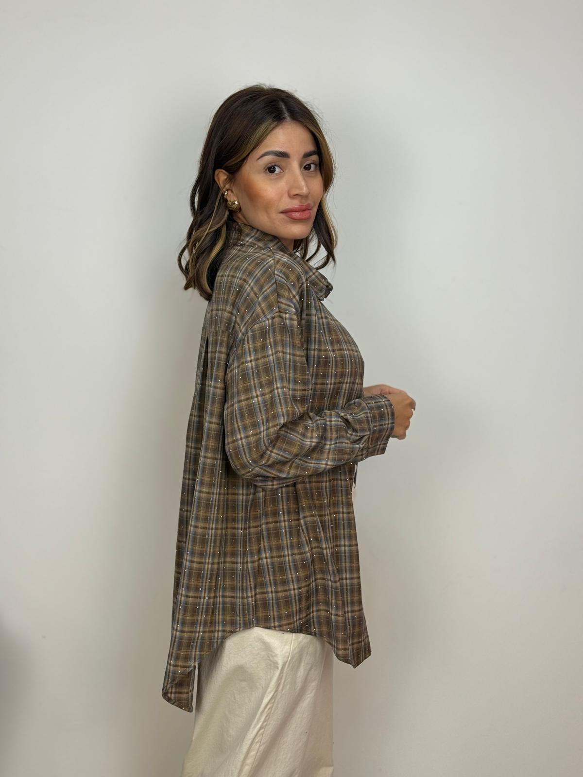 Camicia con Micro Punti Luce