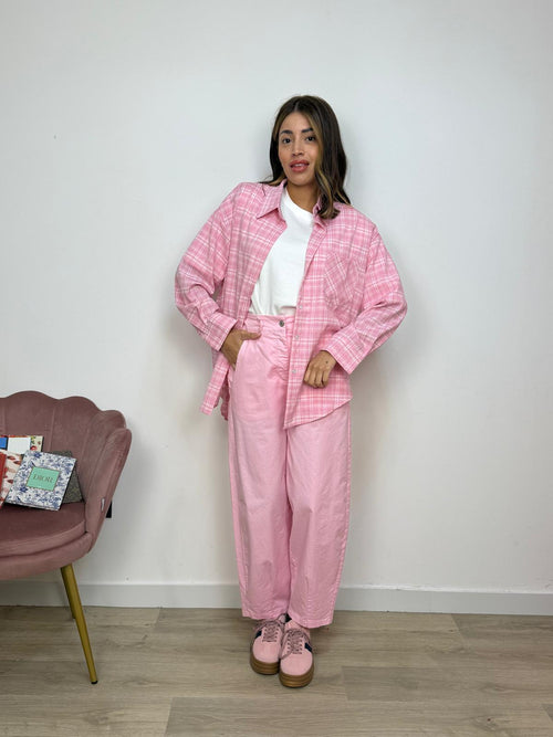 Camicia con Micro Punti Luce