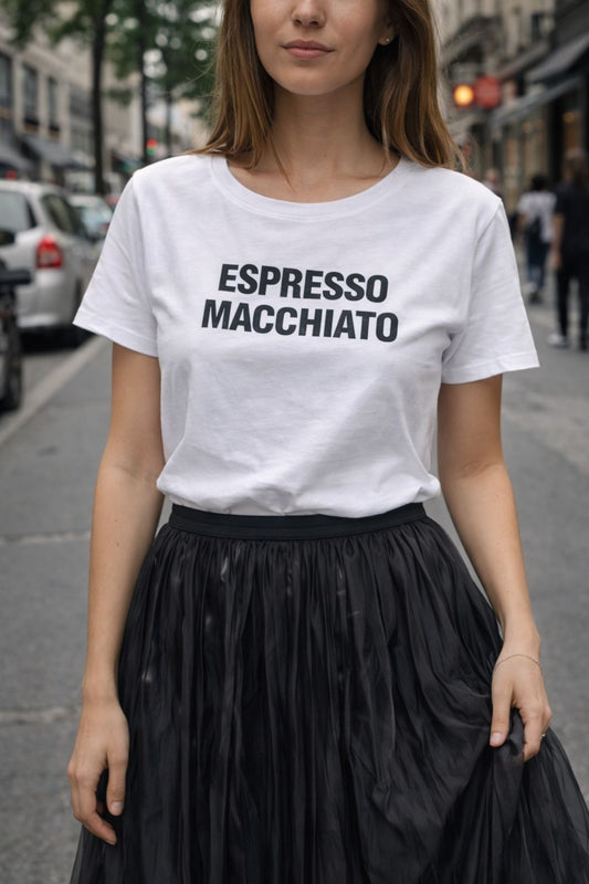 T-Shirt Espresso Macchiato