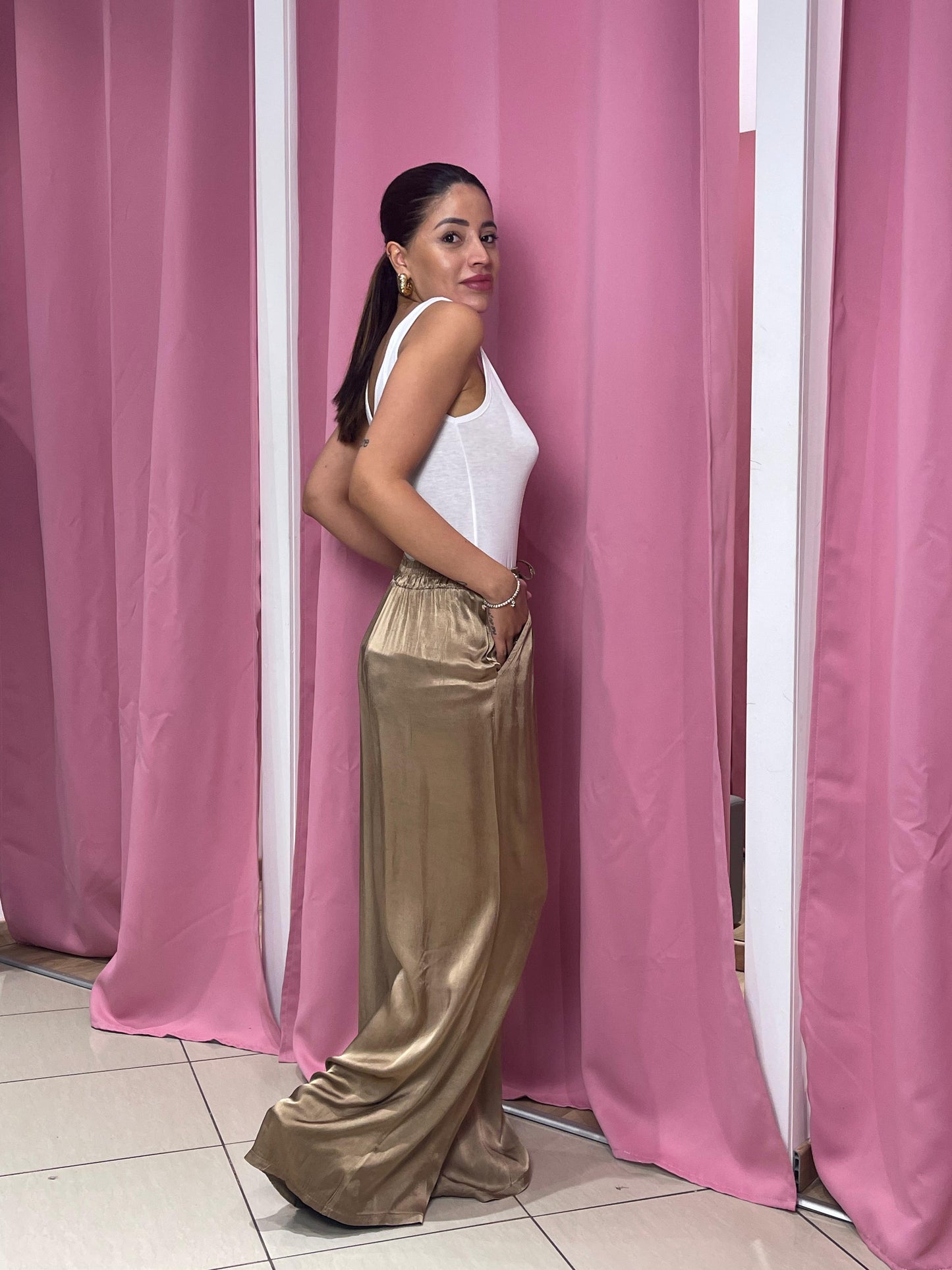 Pantalone raso easy
