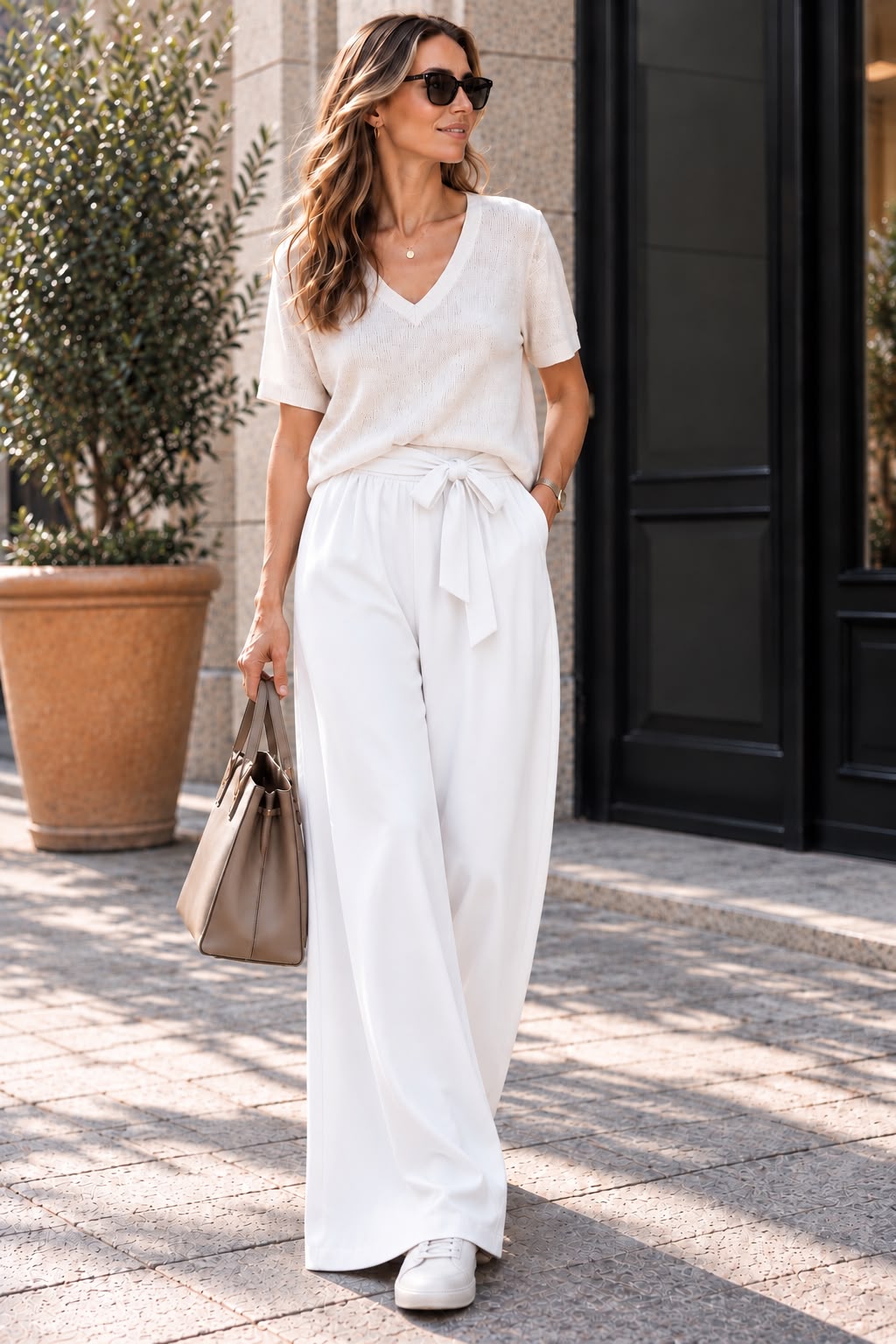 Pantalone Palazzo Simple Elasticizzato