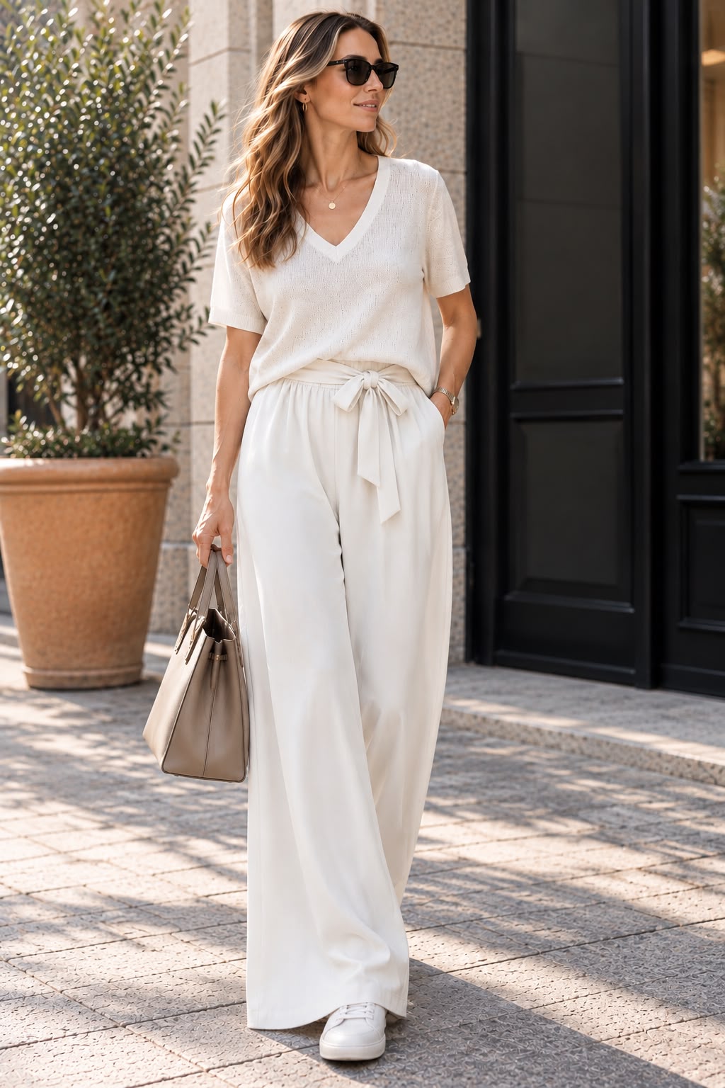 Pantalone Palazzo Simple Elasticizzato