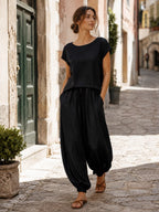 Pantalone Palloncino in Raso