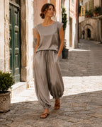 Pantalone Palloncino in Raso