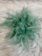 Spilla con piume