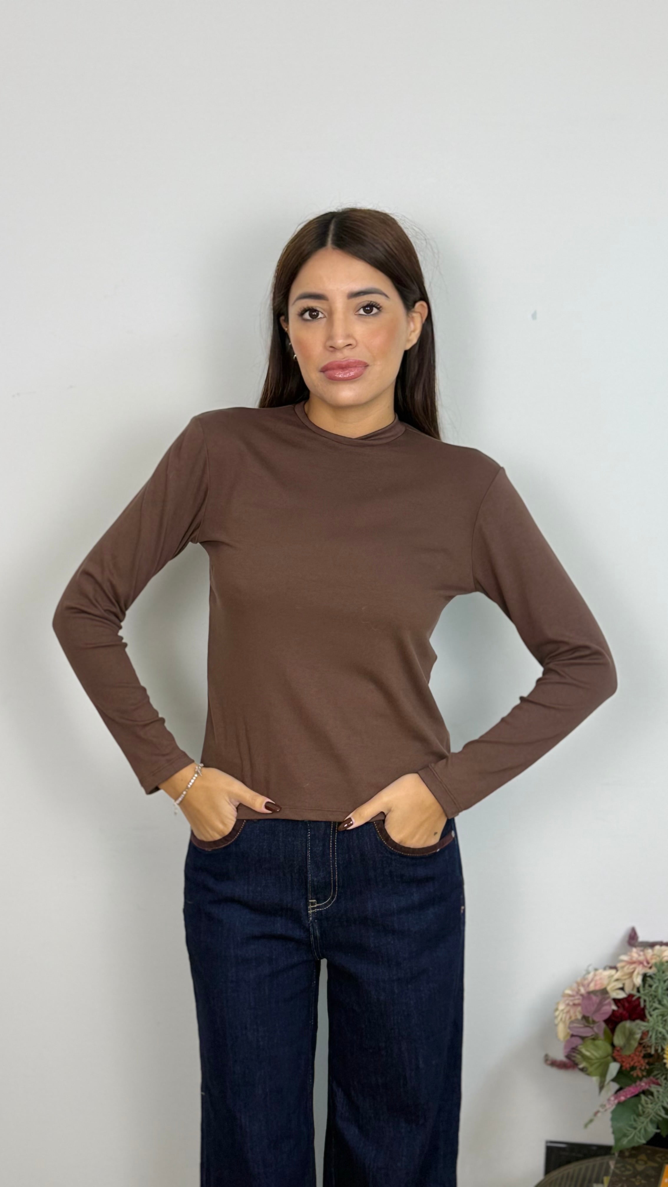Maglia Girocollo Slim Fit
