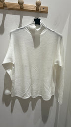 Maglione a Collo Mock