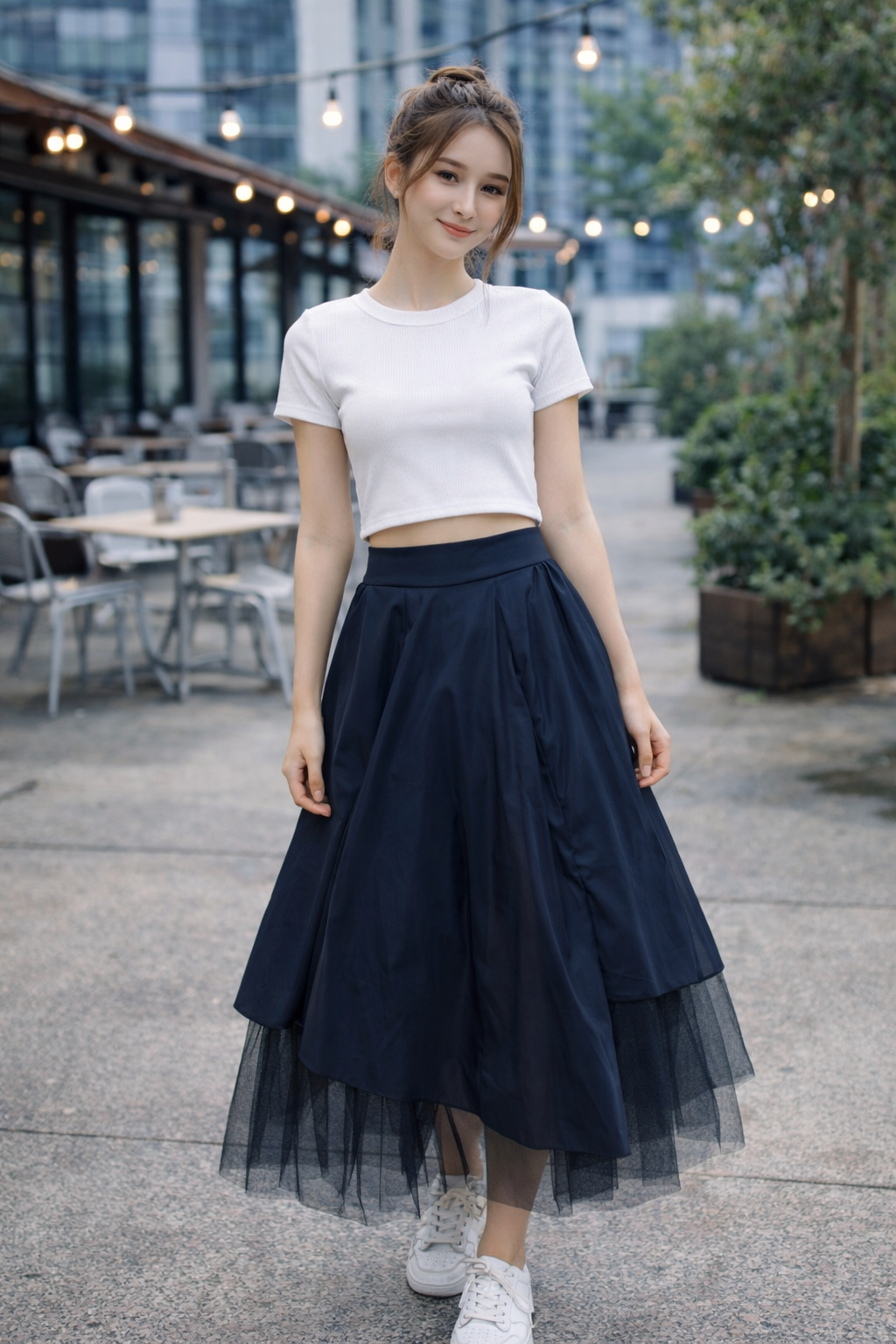 Gonna con Tulle Interno