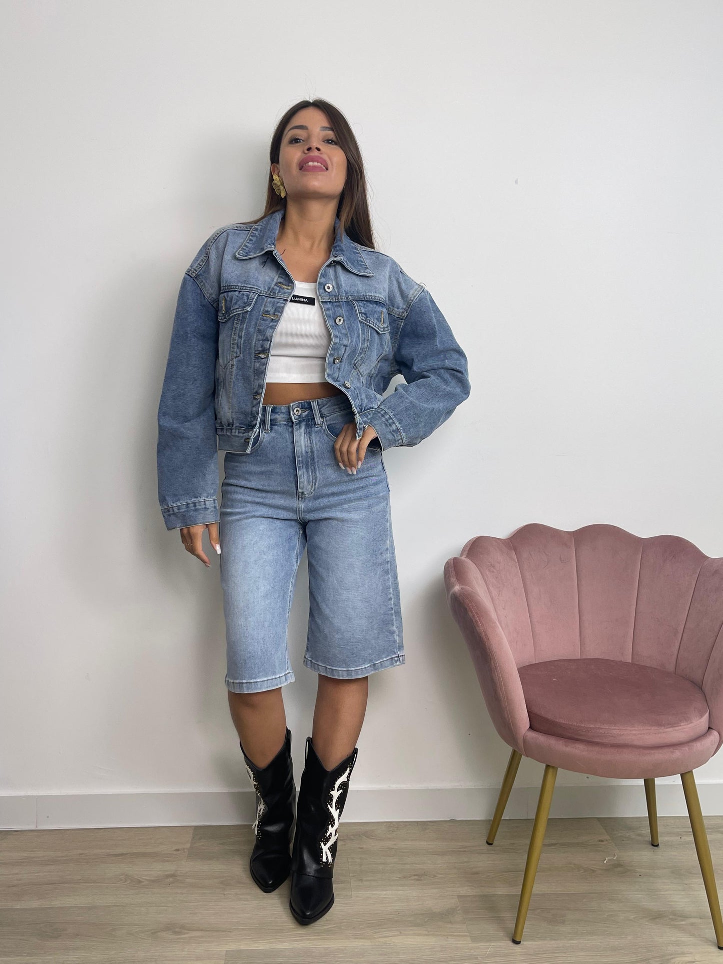 Bermuda in jeans