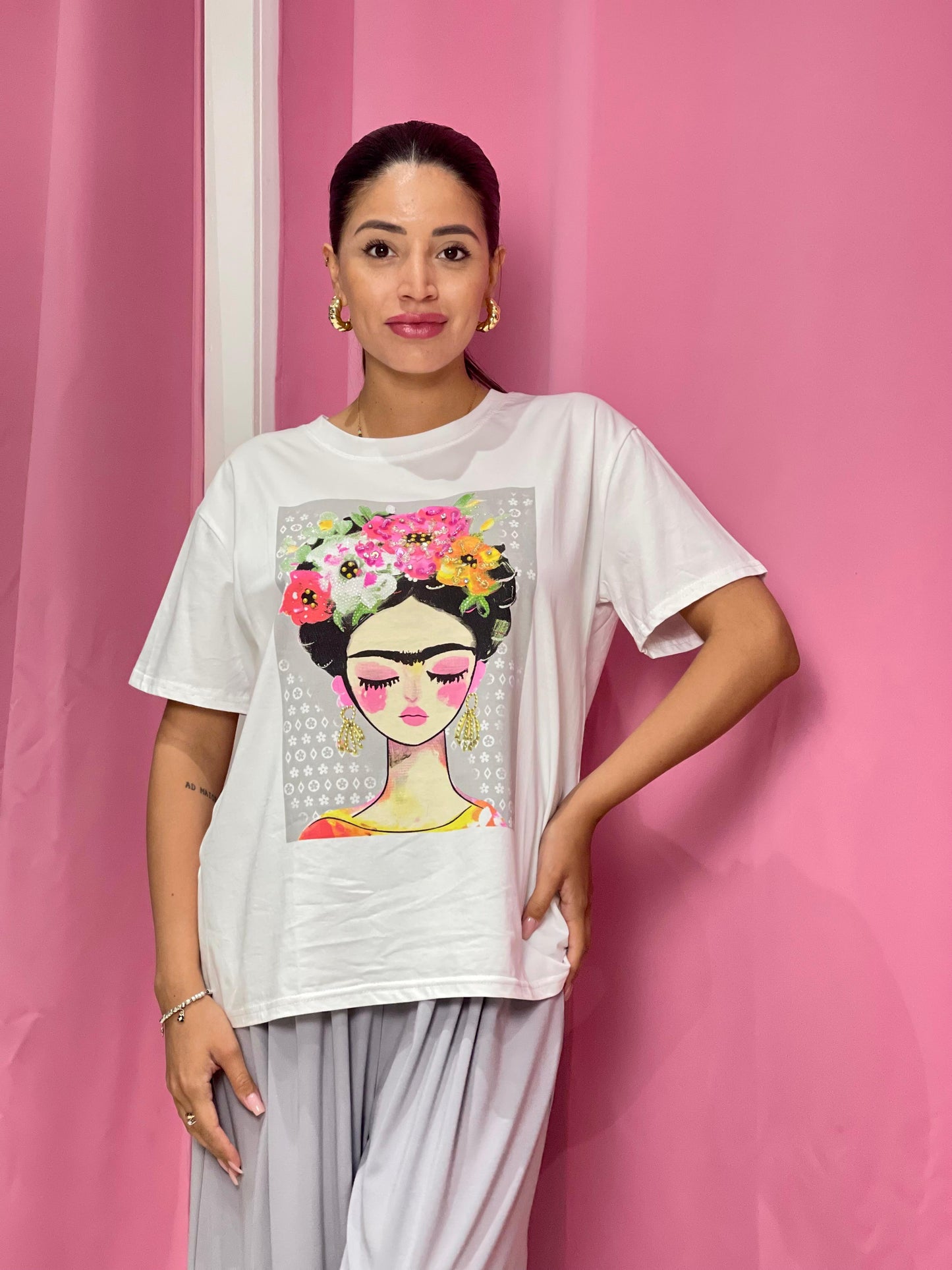 T-shirt Frida colors