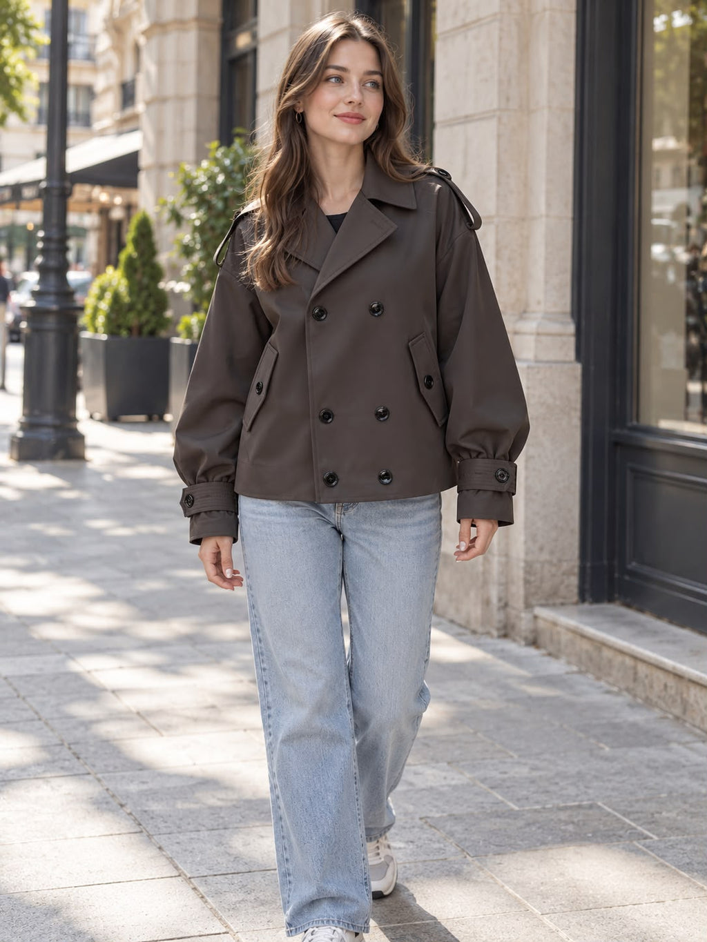 Trench con Cintura