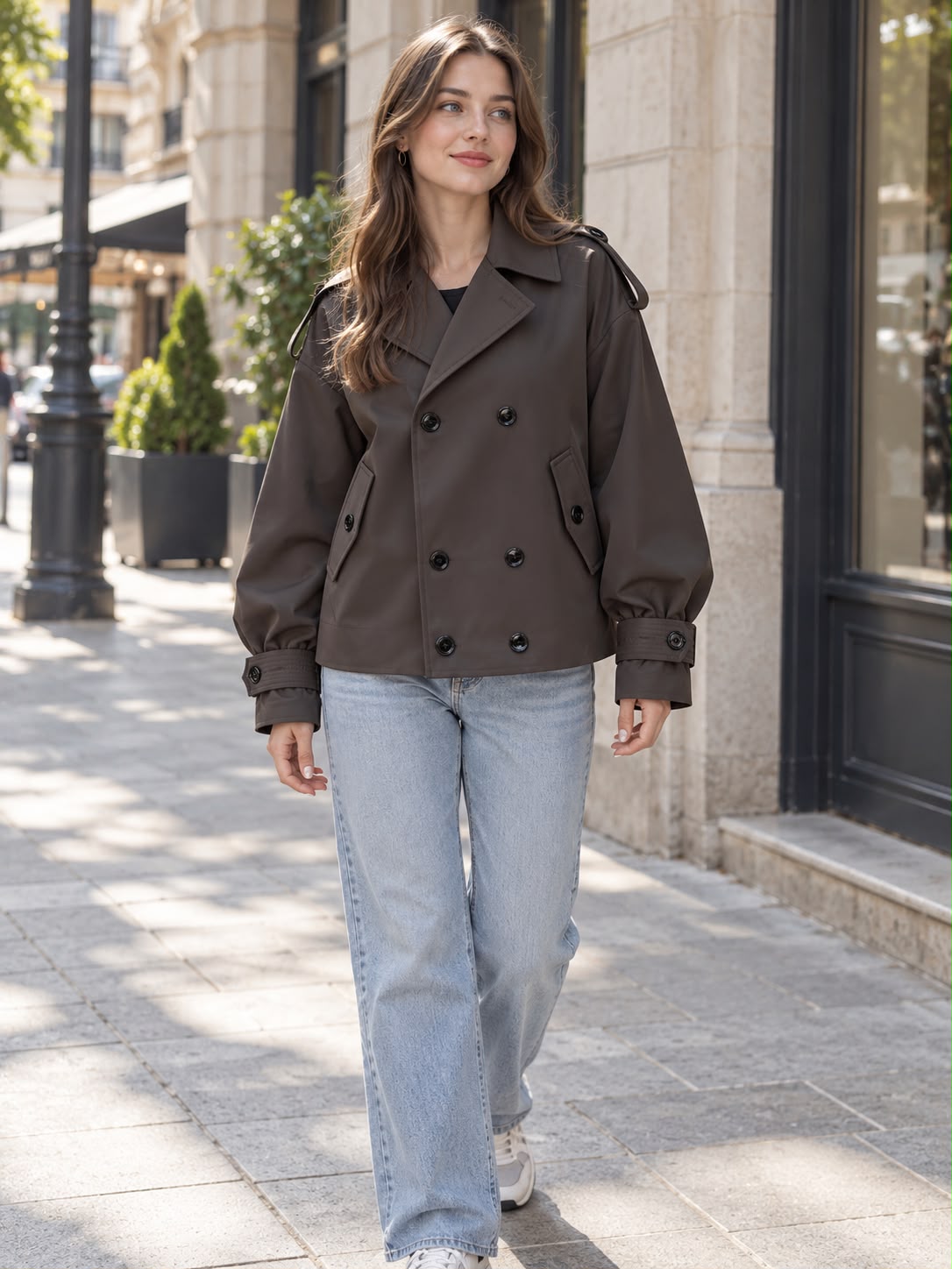 Trench con Cintura