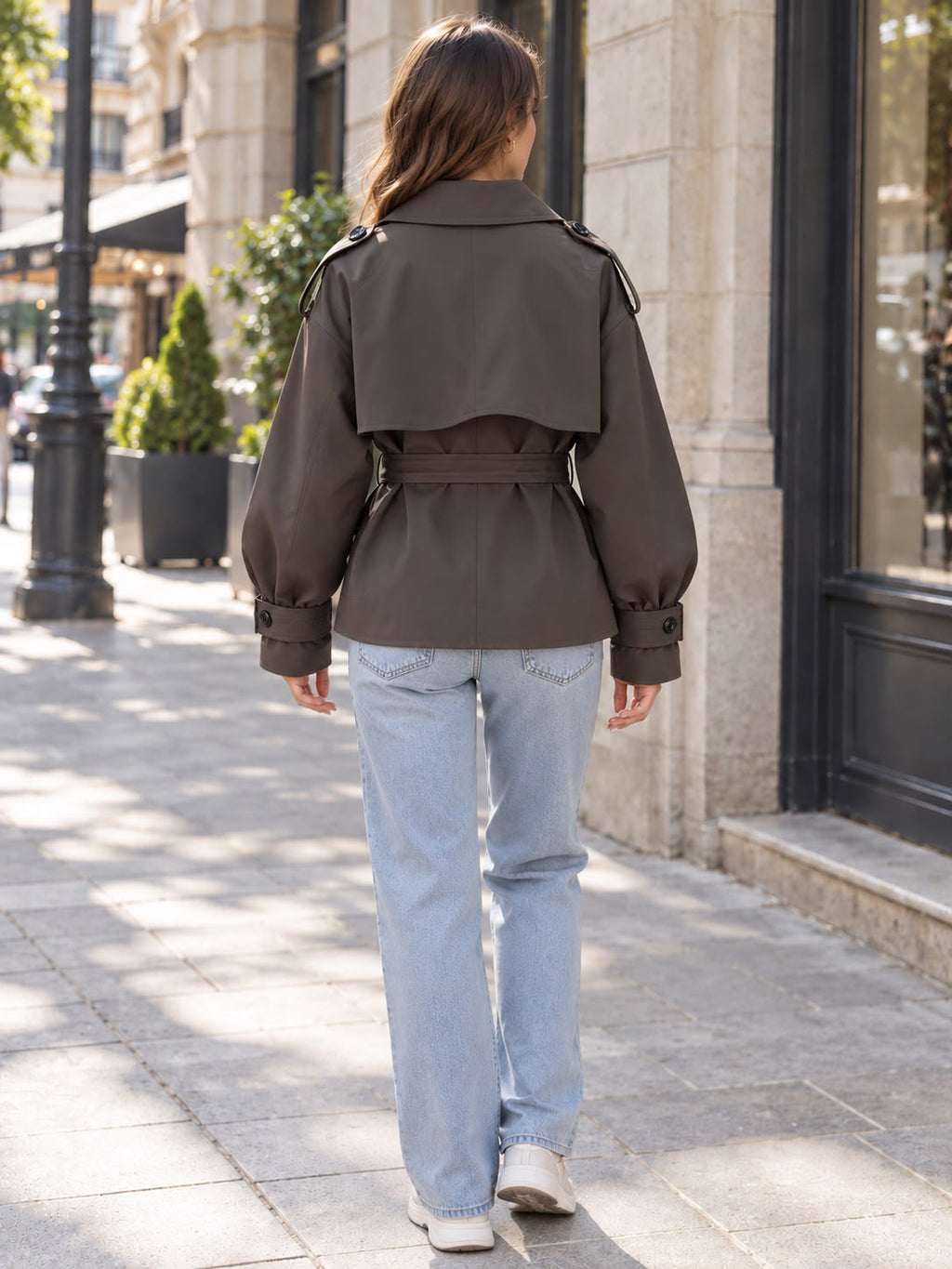 Trench con Cintura