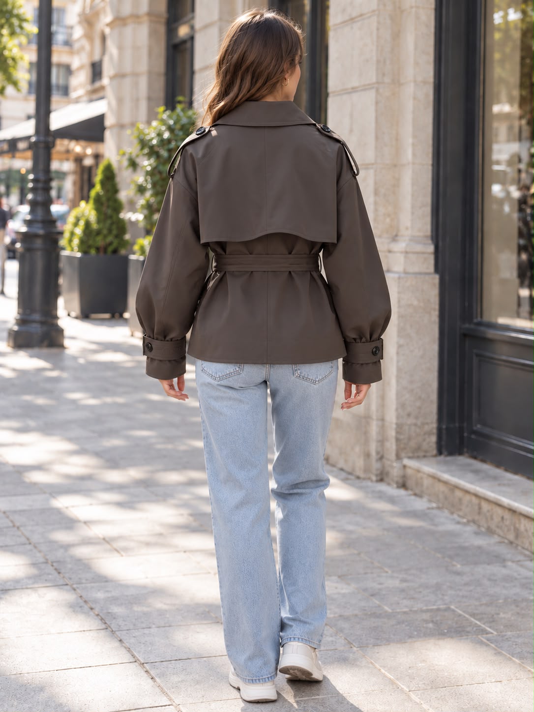 Trench con Cintura