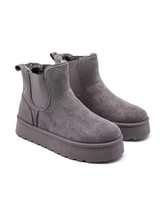 Stivali Pelosi in Camoscio