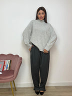 Pantalone Bottone Caviglia Modificabile