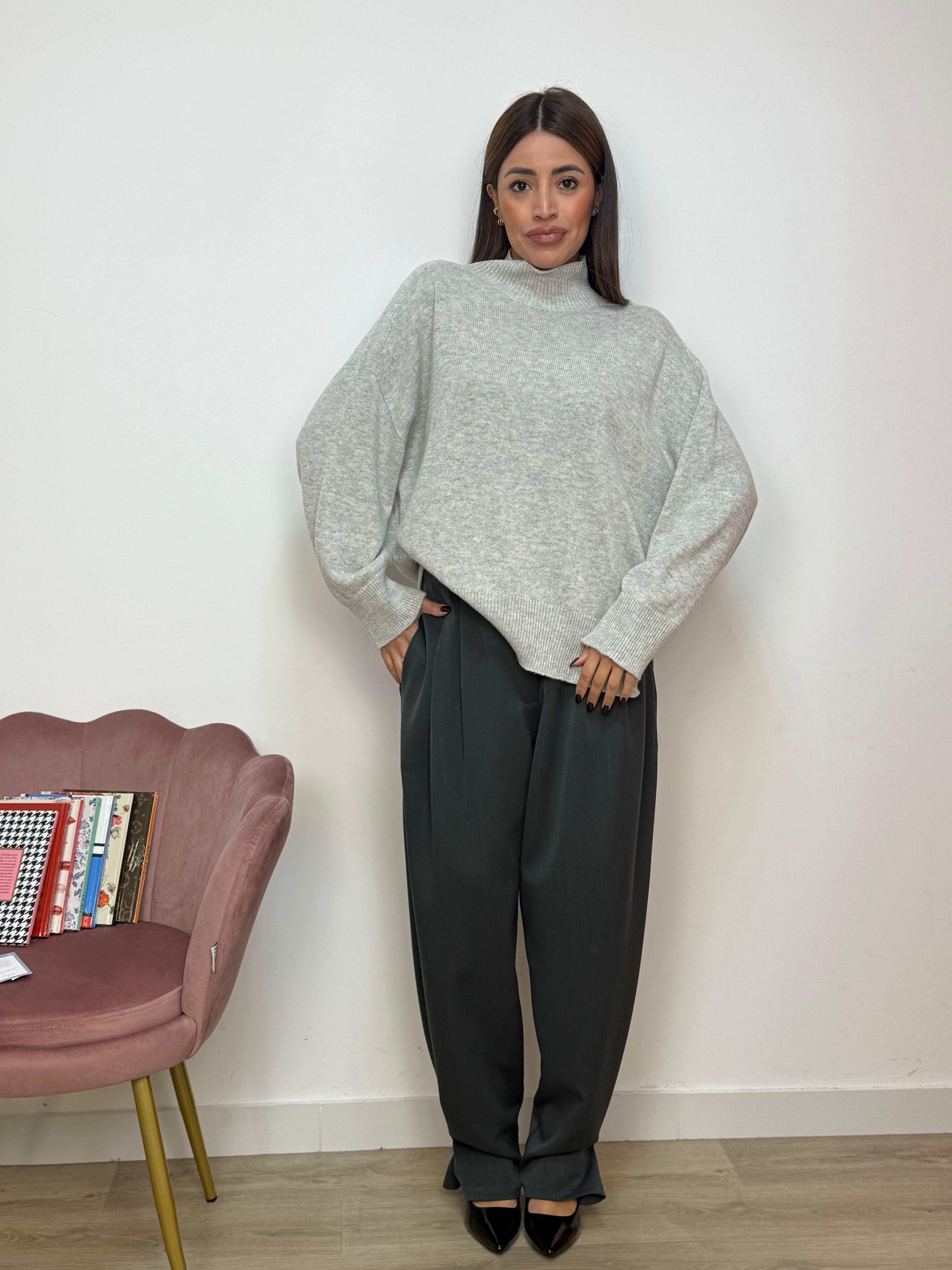 Pantalone Bottone Caviglia Modificabile