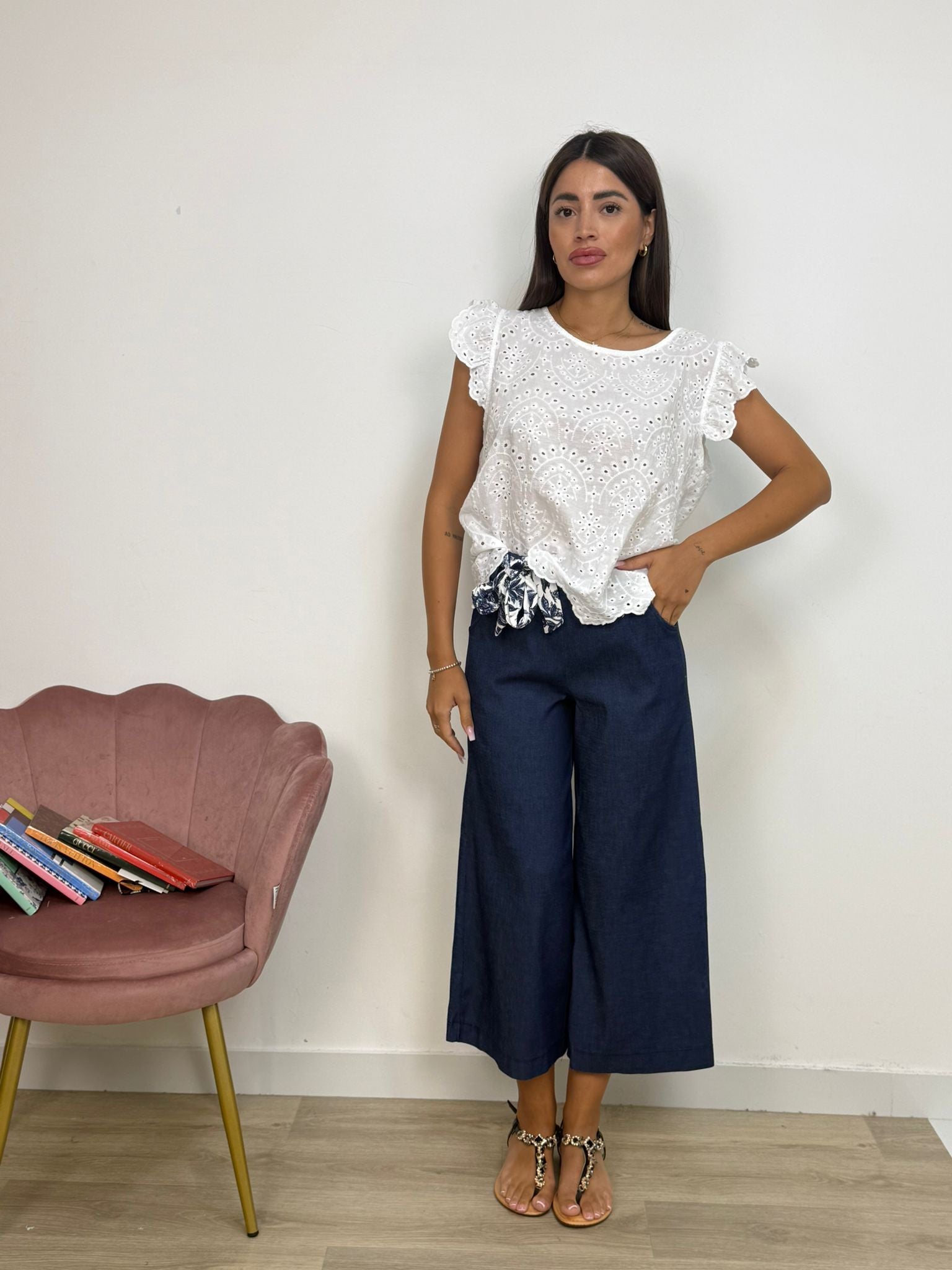 Pantalone Corto Elasticizzato Estivo