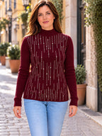 Maglione con Strass