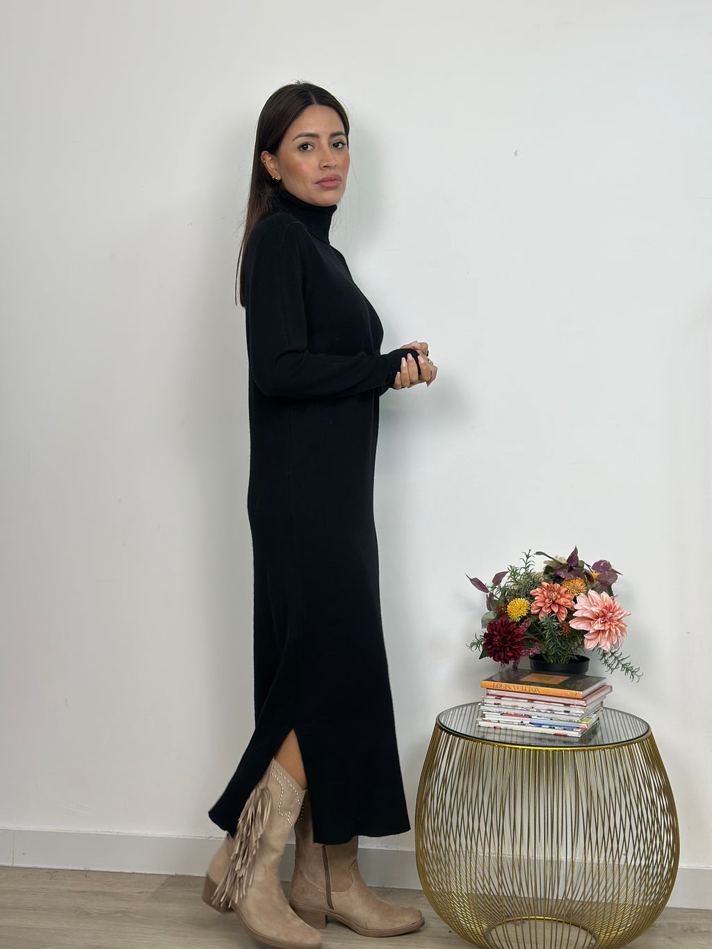 Abito Lungo Dolcevita