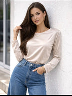 Maglia Manica Lunga in Raso