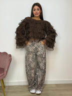 Jeans Balloon Leopardato