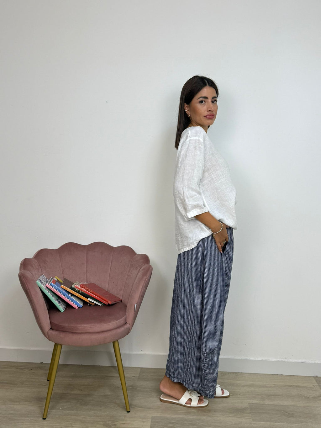 Pantalone Palloncino a Quadretti