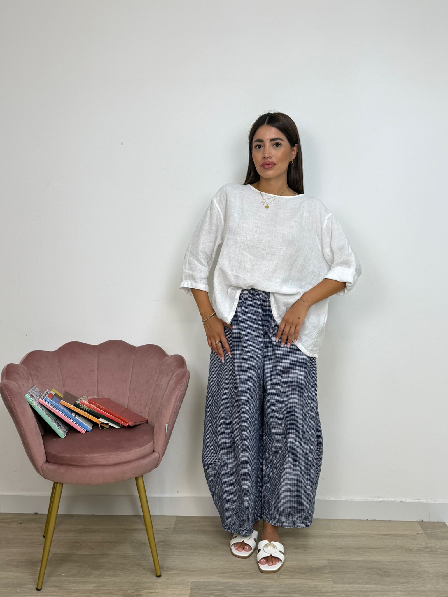 Pantalone Palloncino a Quadretti