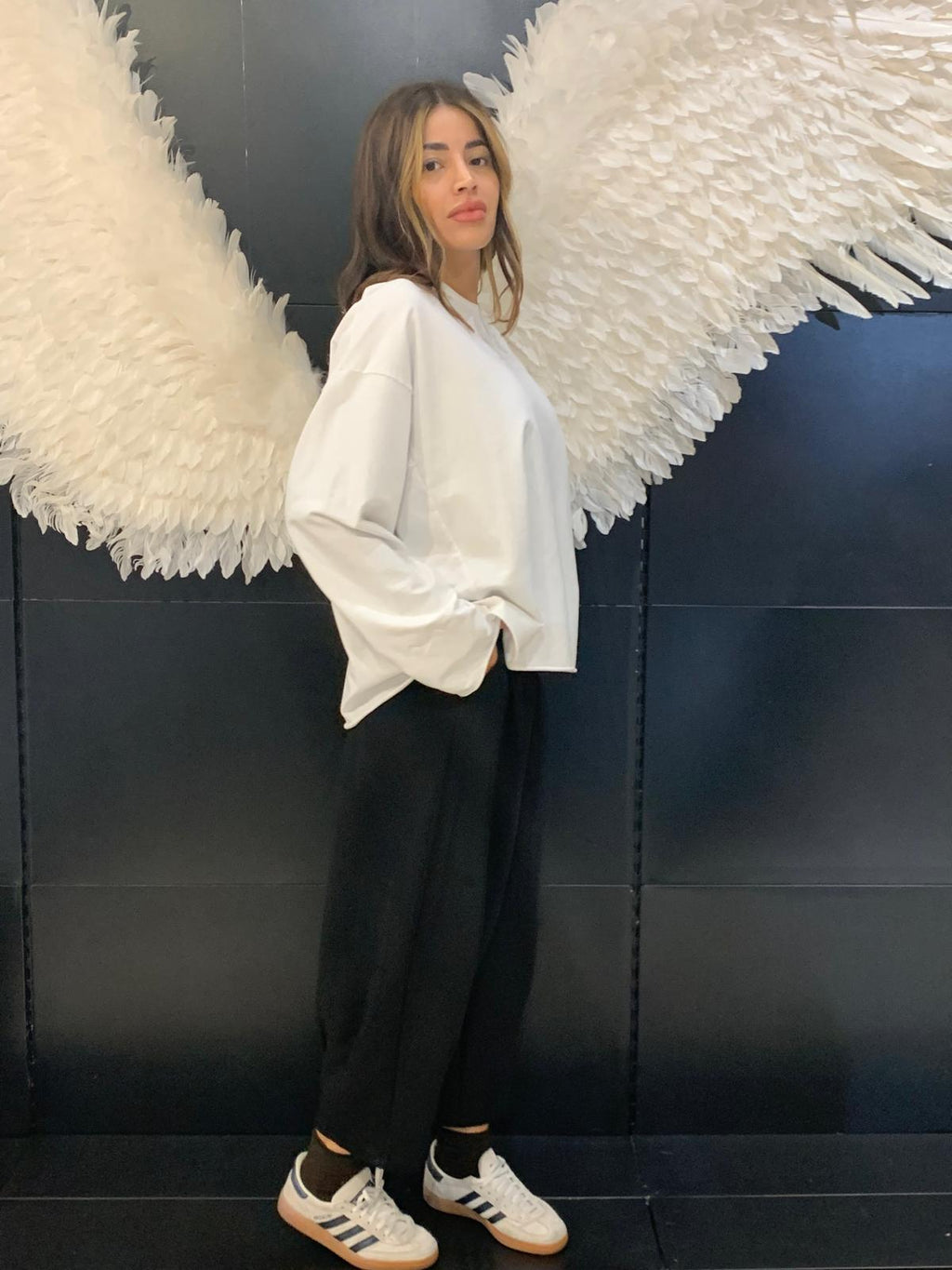 Maglia Over Cotone Wendy Trendy