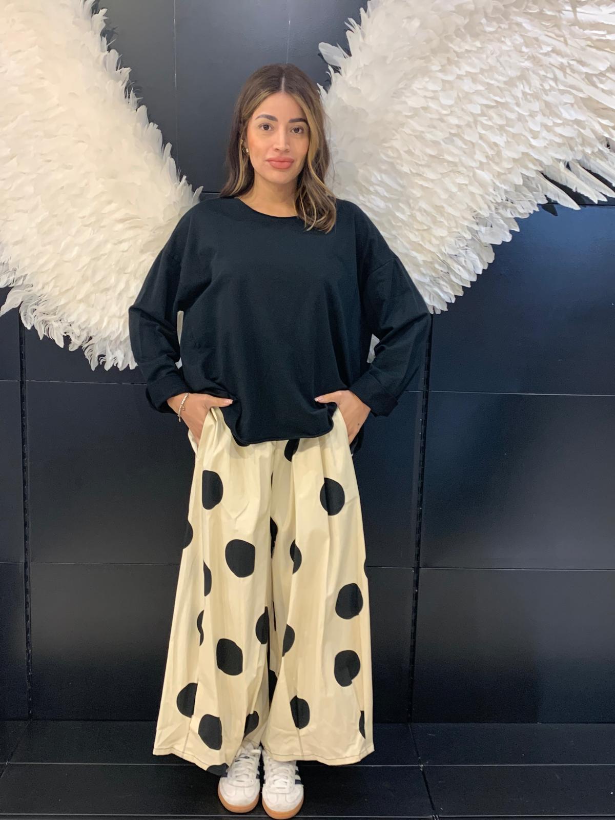 Maglia Over Cotone Wendy Trendy