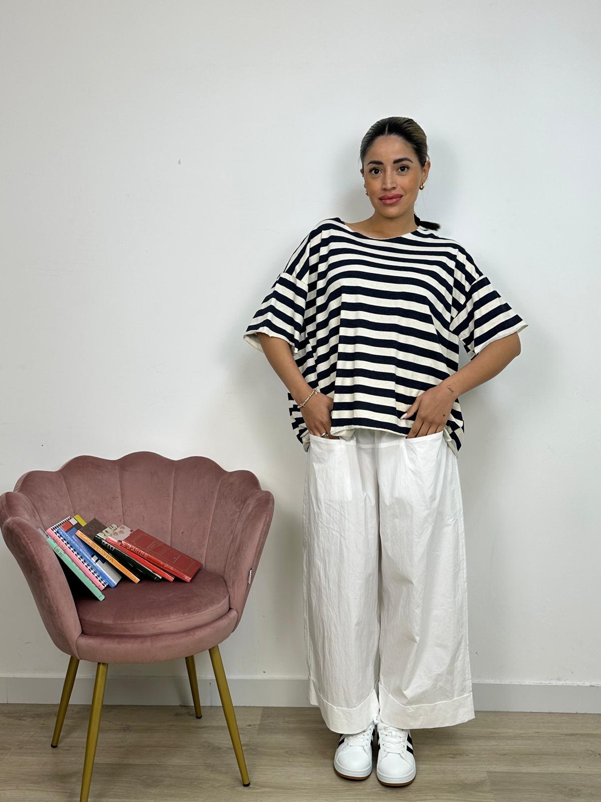 Pantalone con Risvolto Wendy Trendy