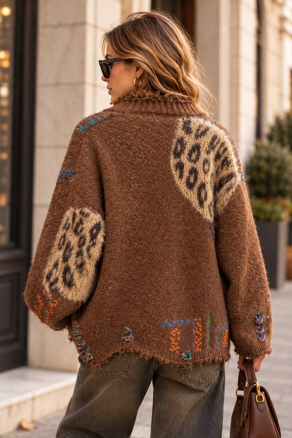 Cardigan Vintage Patchwork