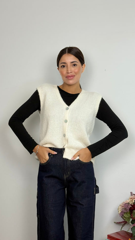 Gilet con Bottoni