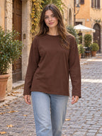 T-Shirt Basic Maniche Lunghe