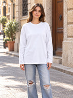 T-Shirt Basic Maniche Lunghe