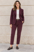 Pantalone Boyfriend in Velluto