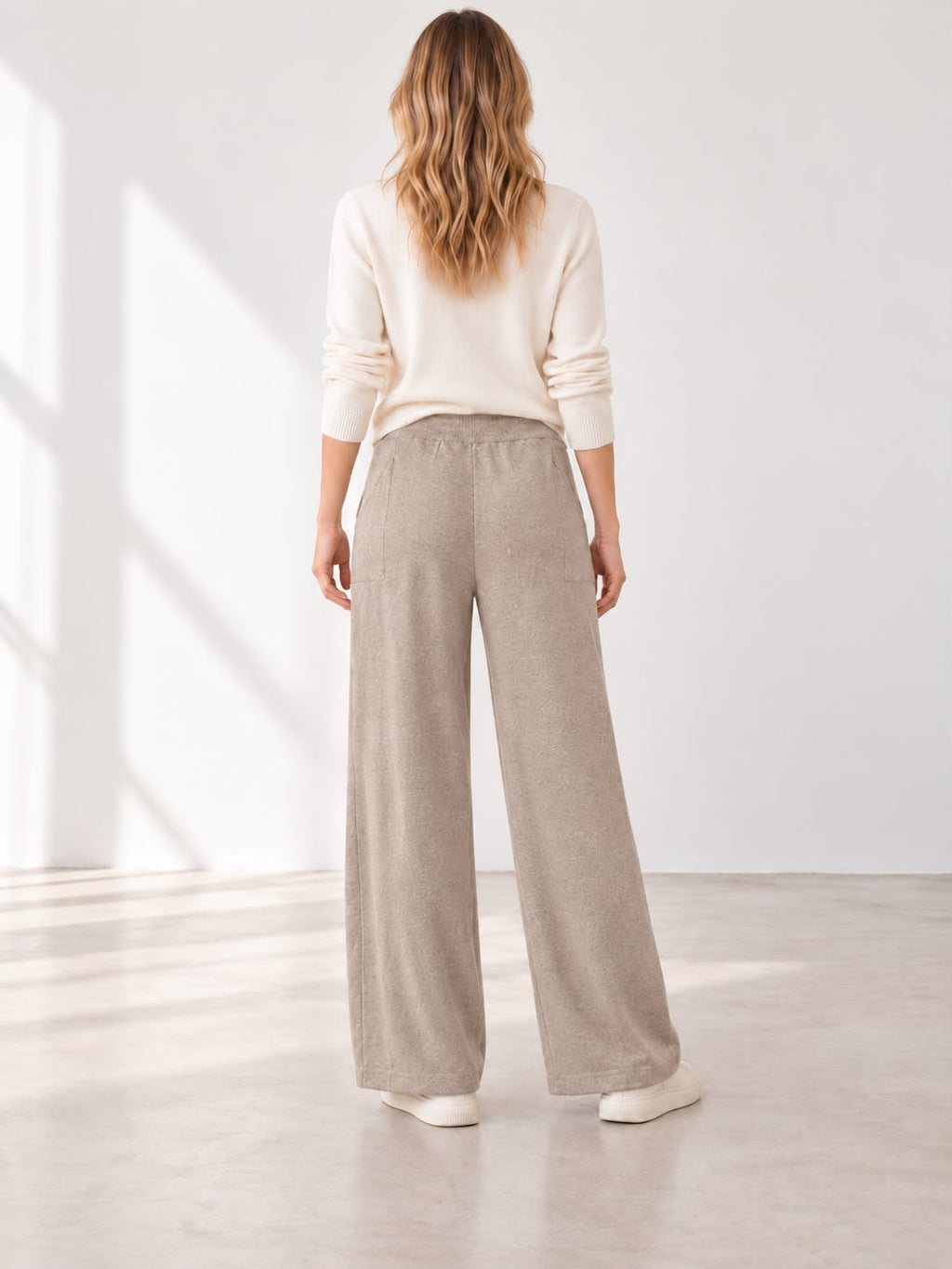 Pantalone Palazzo in Maglia