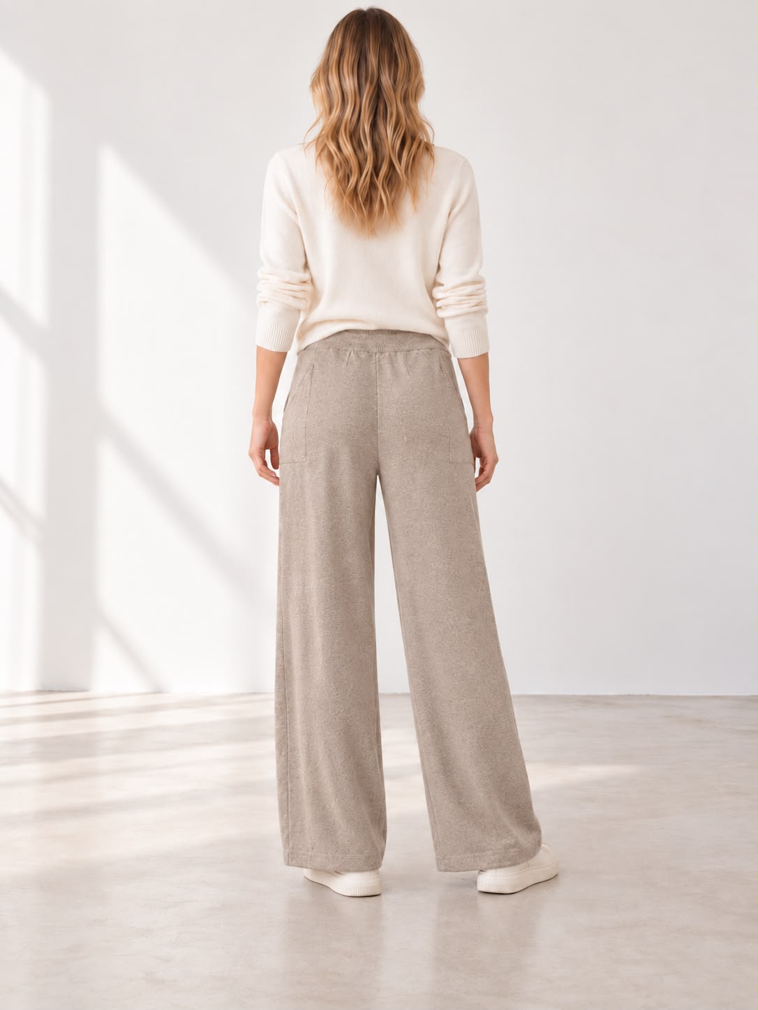 Pantalone Palazzo in Maglia