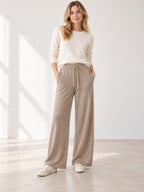 Pantalone Palazzo in Maglia