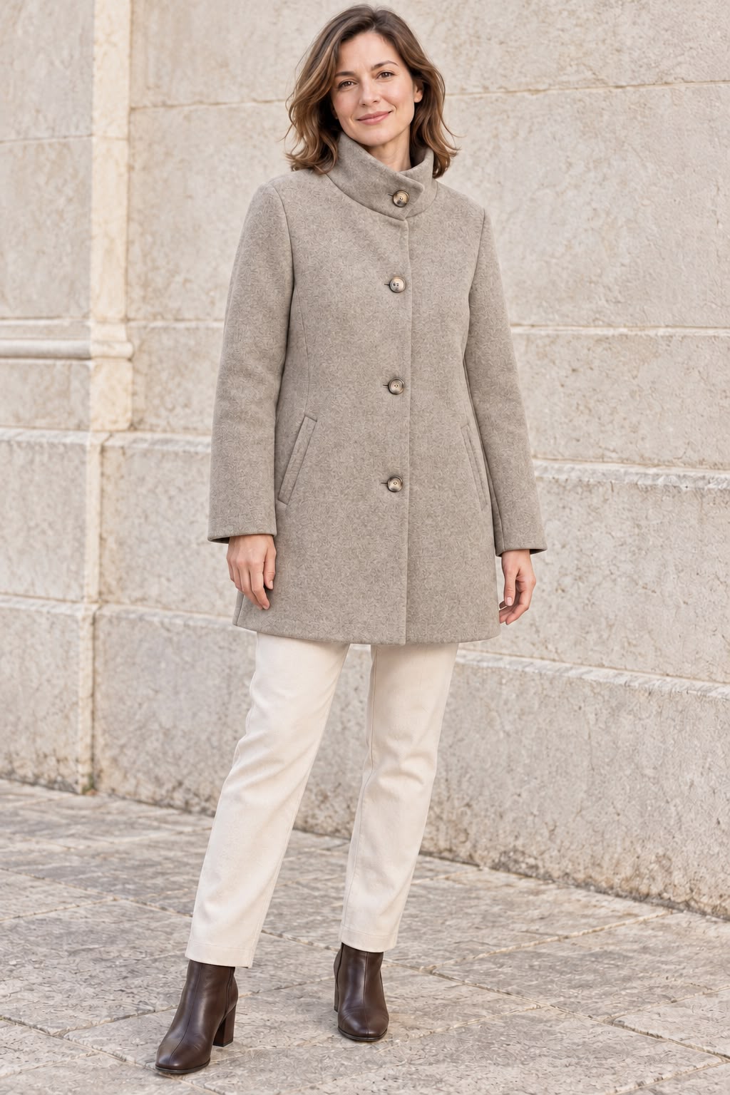 Giacca Cappotto in Panno