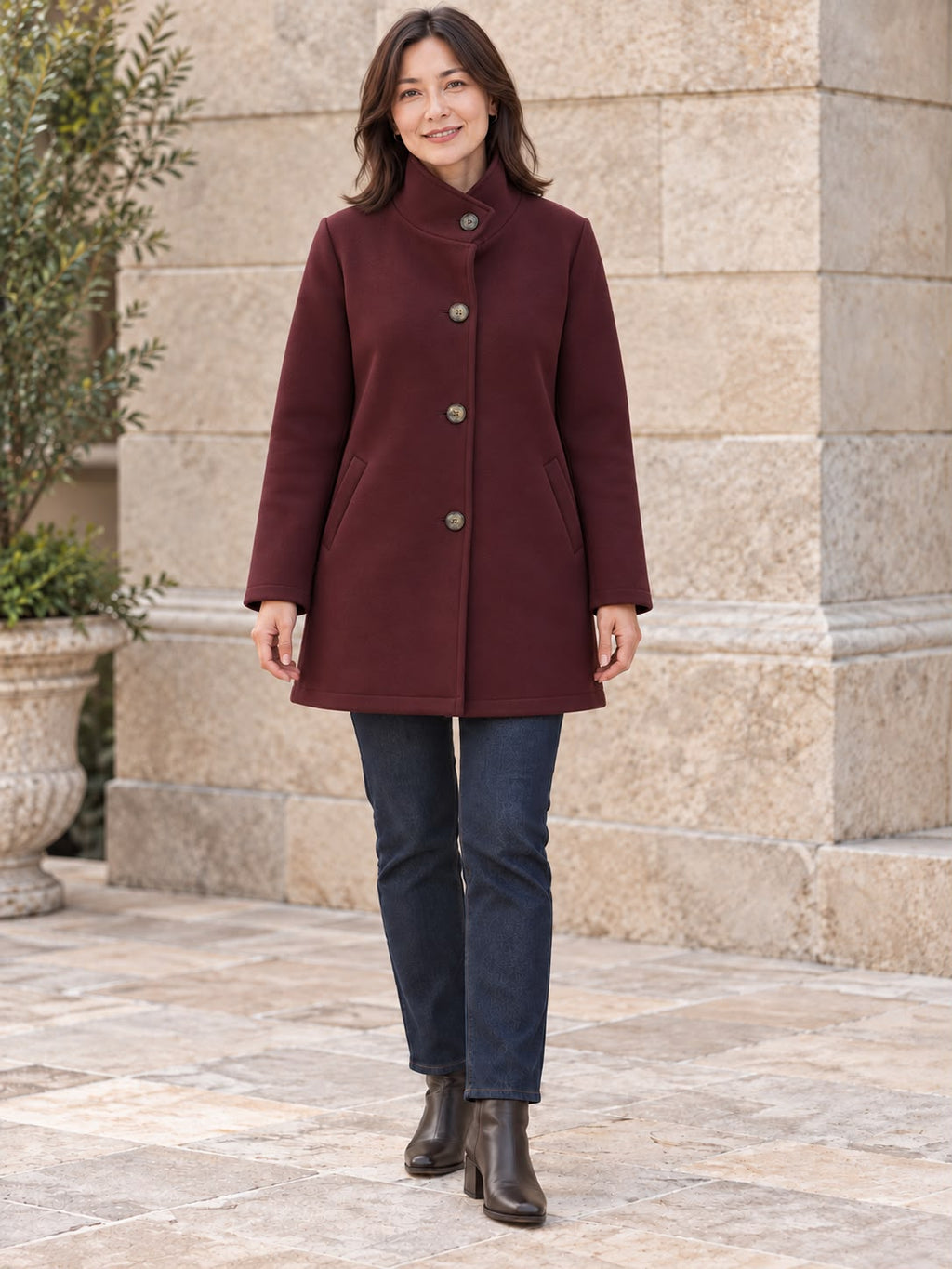 Giacca Cappotto in Panno