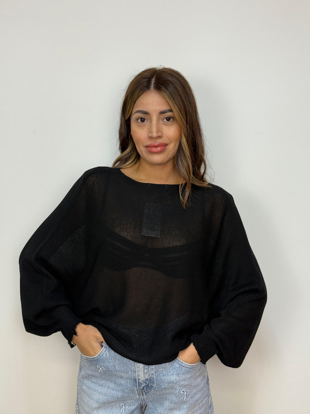 Maglia Mantella a Farfalla