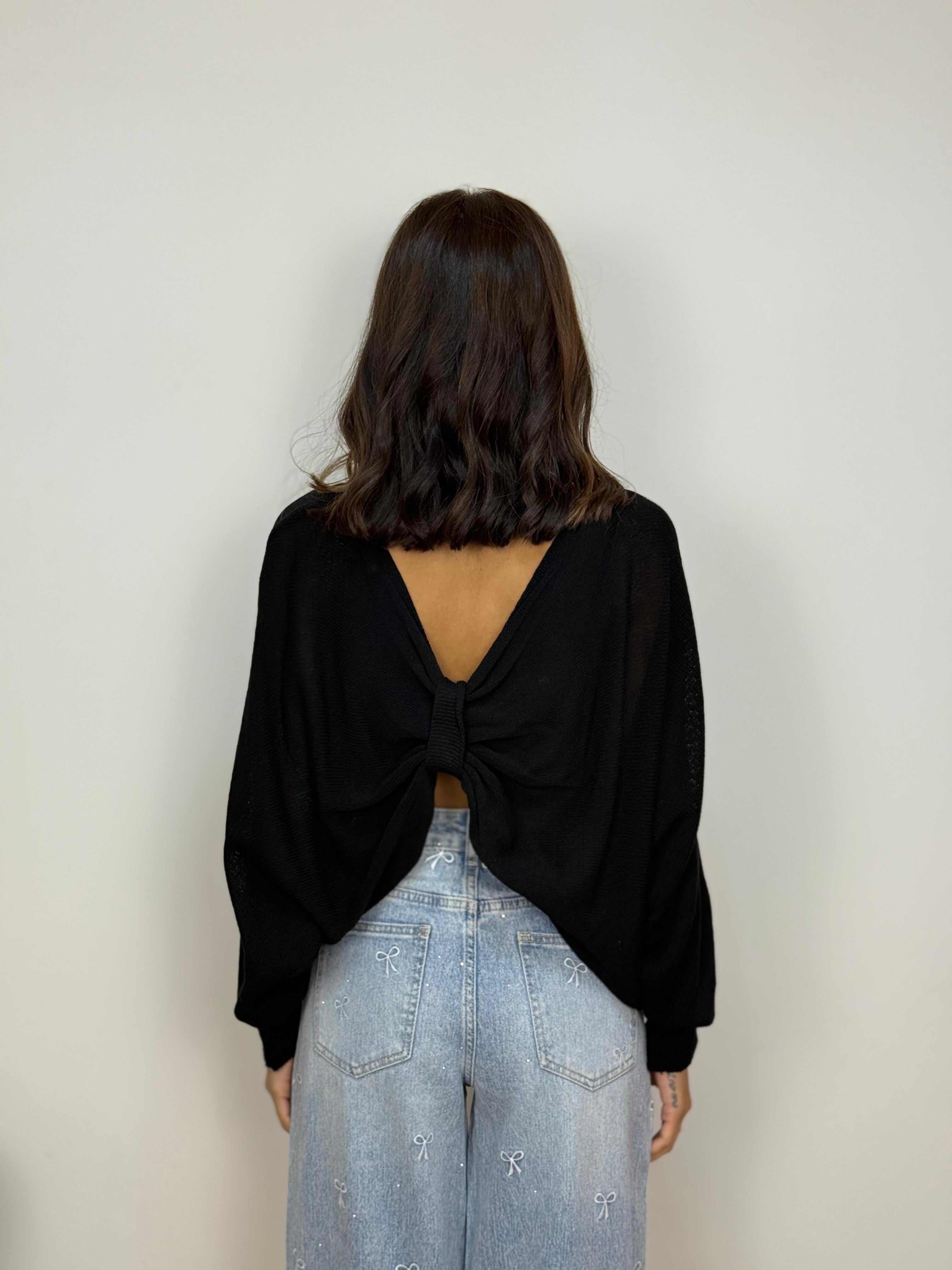 Maglia Mantella a Farfalla